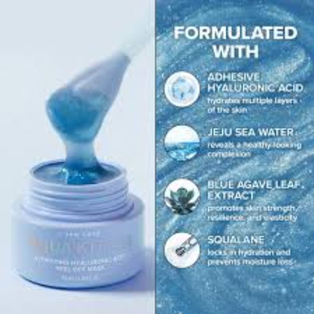 NIB- I DEW CARE AQUA KITTEN HUDRATING HYALURONIC ACID PEEL-OFF MASK 80 mL / 2.70 - Picture 6 of 7